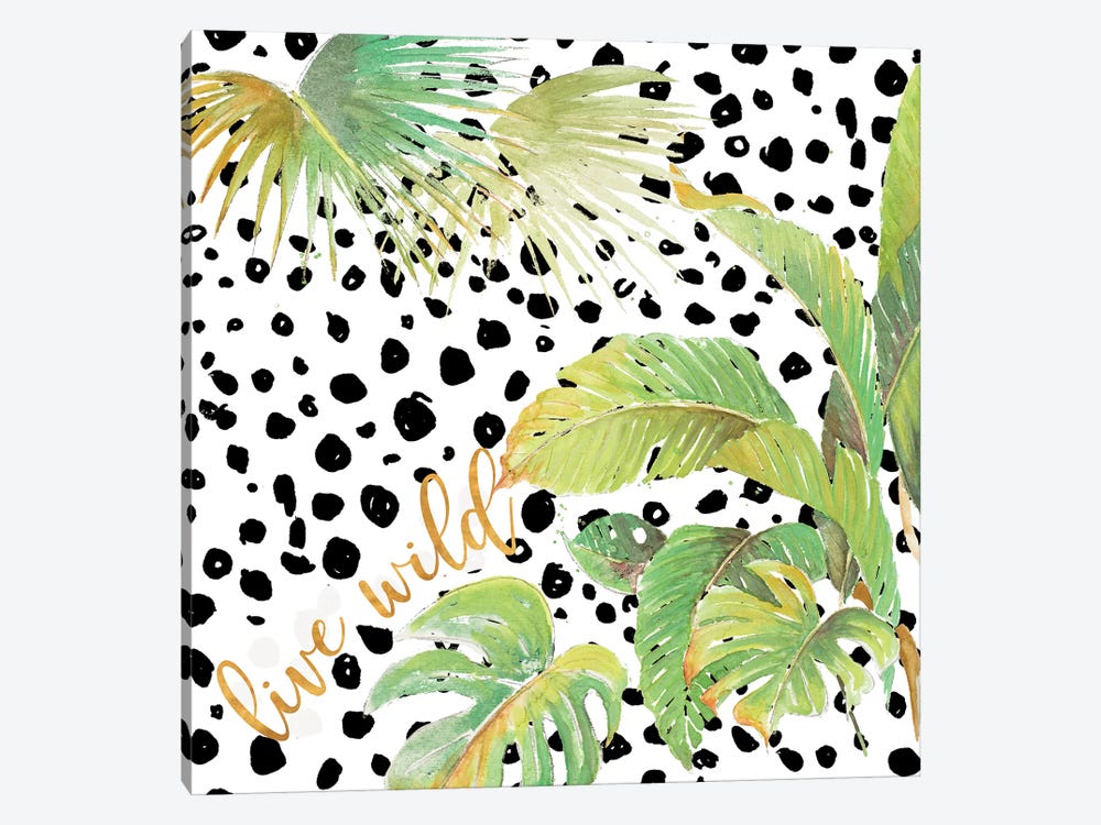 Live Wild by Patricia Pinto 1-piece Canvas Wall Art