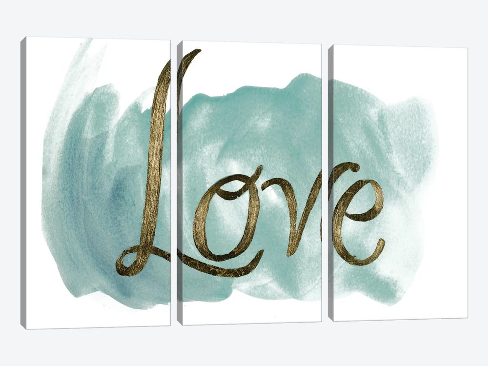 Love by Patricia Pinto 3-piece Canvas Print