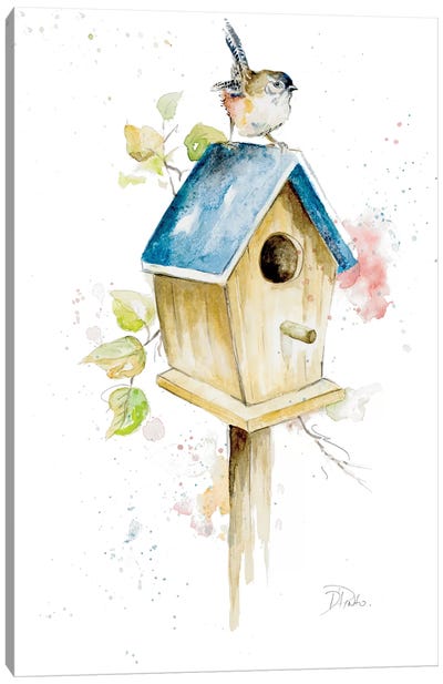 Bird House I Canvas Art Print - Patricia Pinto