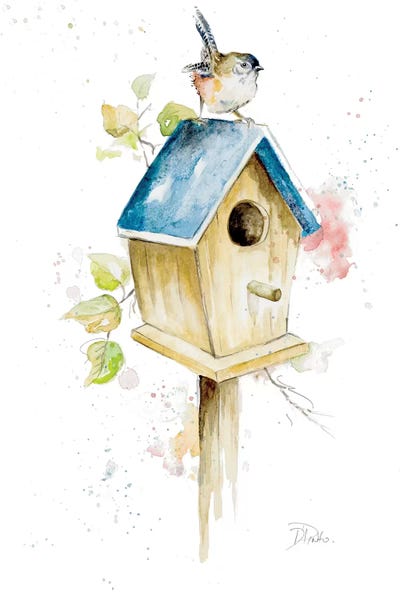 Patricia Pinto: Bird House I by Patricia Pinto
