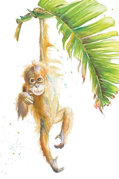 Patricia Pinto: Monkeys In The Jungle I by Patricia Pinto
