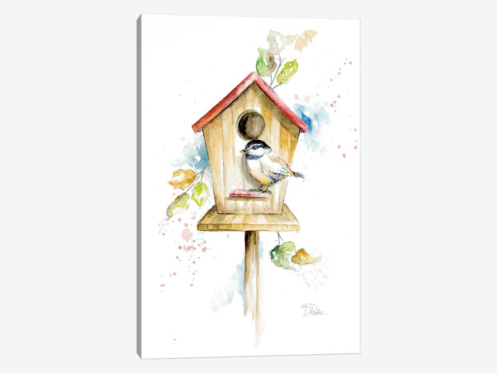 Bird House II by Patricia Pinto 1-piece Art Print