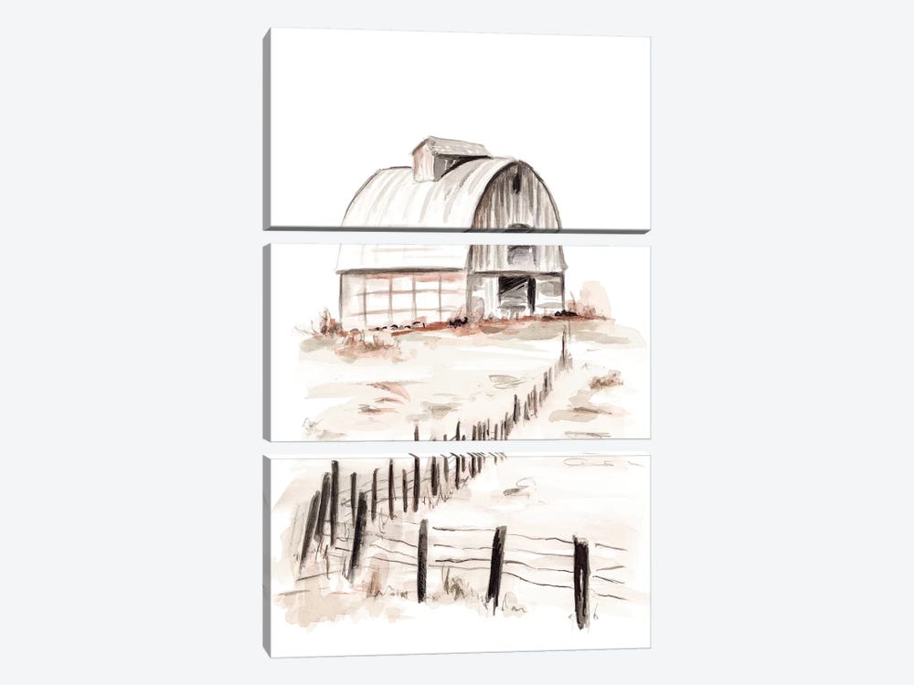 My Farm by Patricia Pinto 3-piece Canvas Art Print