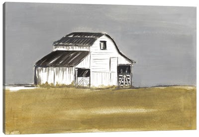Natural Barn Canvas Art Print - Barns