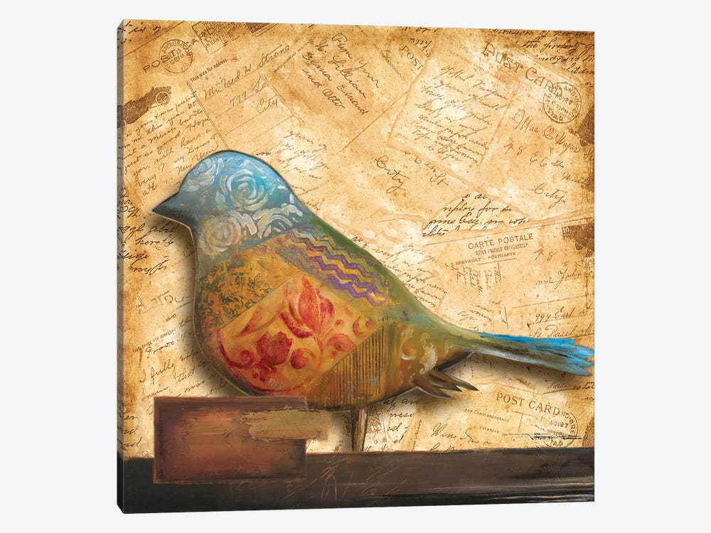 Bird of Collage I by Patricia Pinto 1-piece Art Print