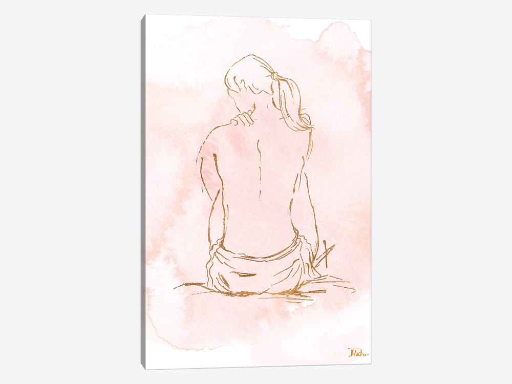 Nude On Pink II by Patricia Pinto 1-piece Art Print