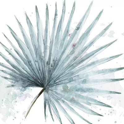 Palma Azul Square I by Patricia Pinto framed wall art