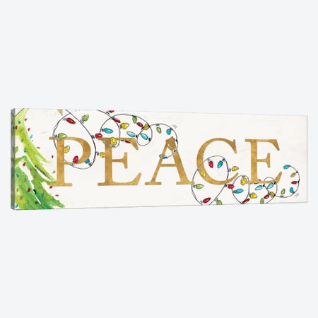 Peace With Lights Canvas Print #PPI522} by Patricia Pinto Canvas Art Print