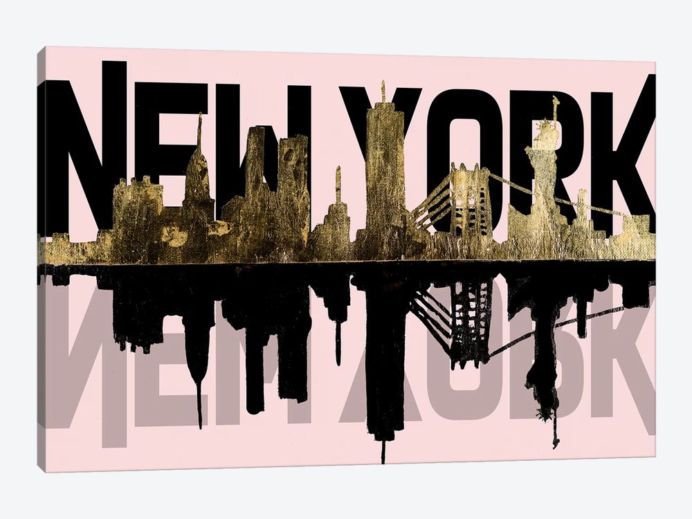 Pink, NY by Patricia Pinto 1-piece Canvas Art Print
