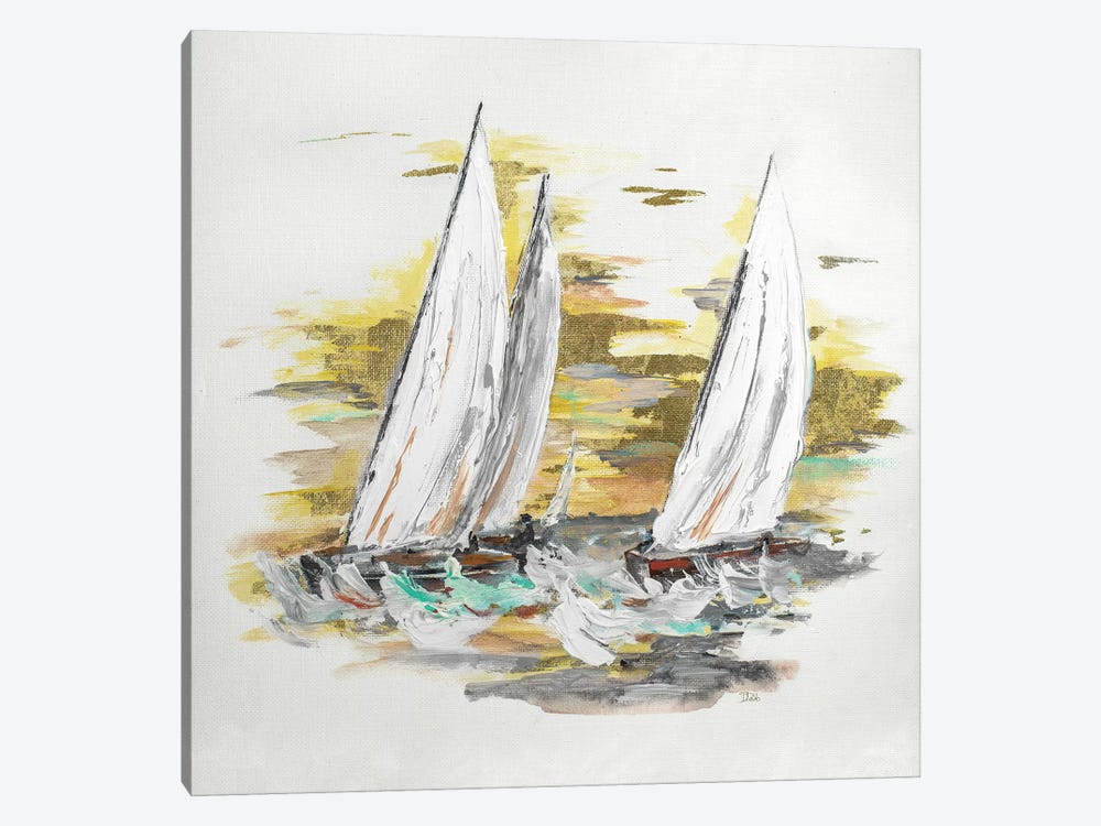 Sailing At Sunset II by Patricia Pinto 1-piece Canvas Print