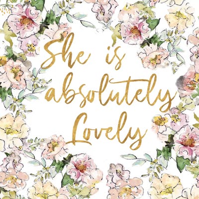 She Is II by Patricia Pinto canvas print