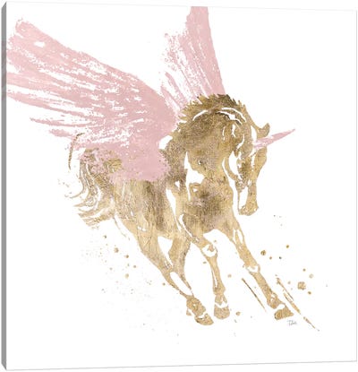 Spirit Unicorn Canvas Art Print - Horse Art