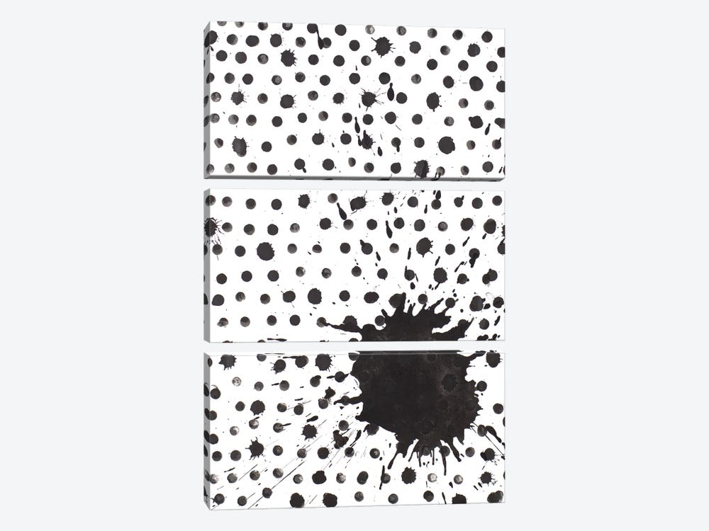 Splash With Dots by Patricia Pinto 3-piece Canvas Art Print