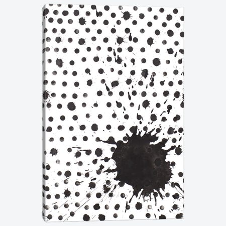 Splash With Dots Canvas Print #PPI557} by Patricia Pinto Canvas Art Print