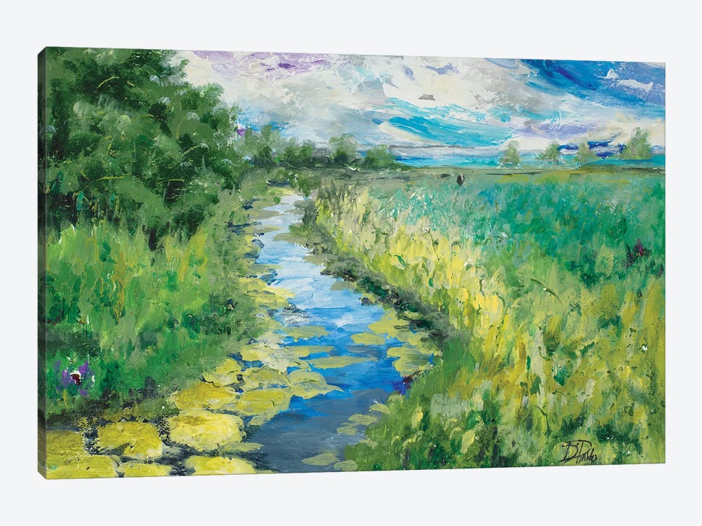 Summer Fields by Patricia Pinto 1-piece Canvas Print