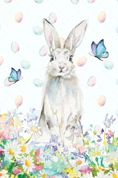 Kids Art Girls: Tall Easter Bunny by Patricia Pinto