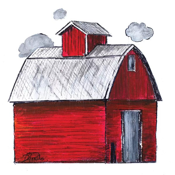 Patricia Pinto: The Red Barn by Patricia Pinto