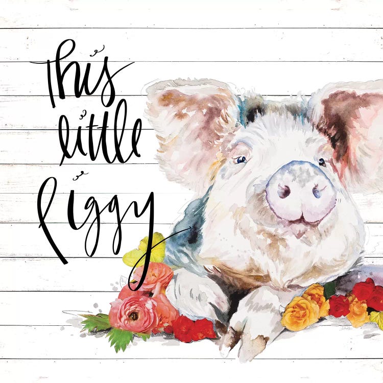 This Little Piggy by Patricia Pinto wall art