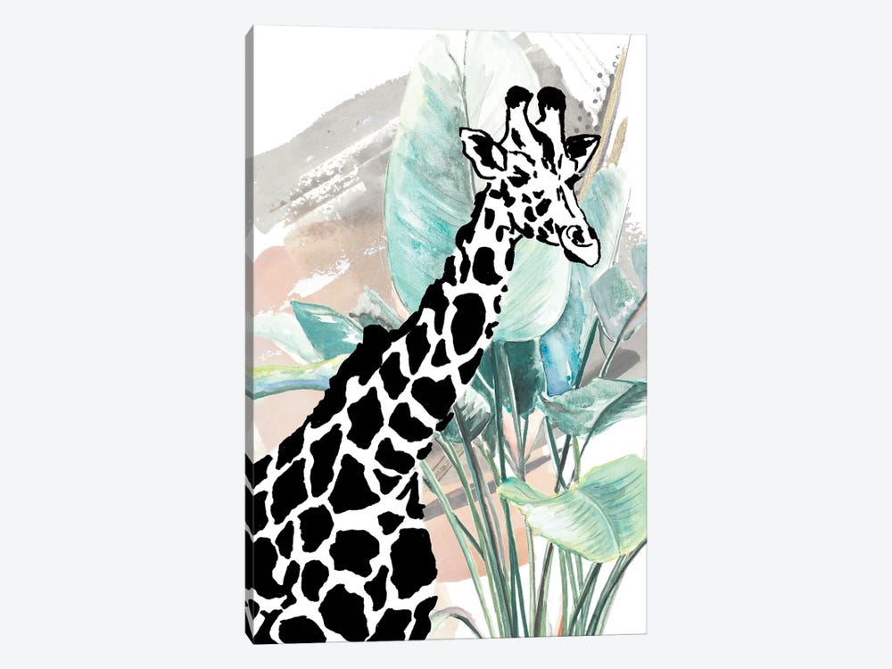 Tropical Giraffe by Patricia Pinto 1-piece Canvas Print