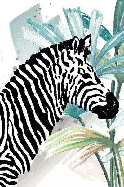 Zebras: Tropical Zebra by Patricia Pinto
