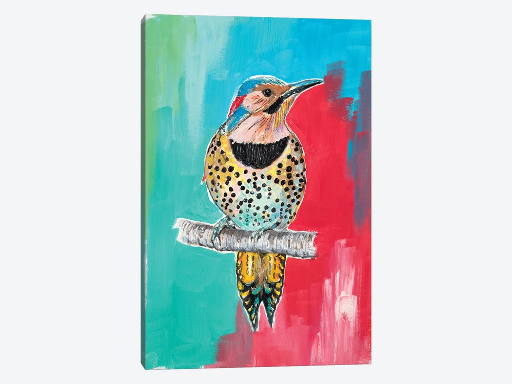 Woodpecker I by Patricia Pinto 1-piece Canvas Art