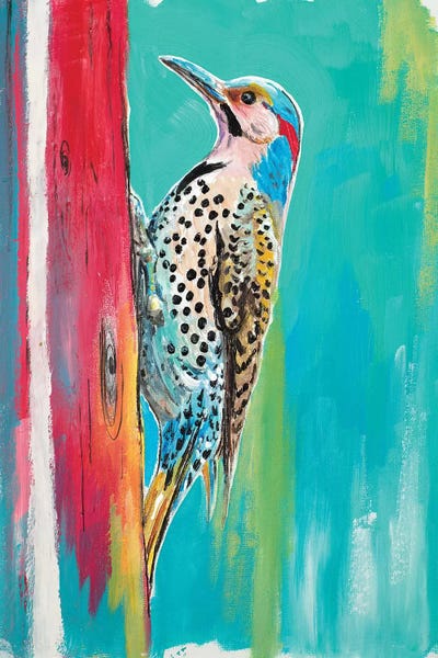 Woodpeckers: Woodpecker II by Patricia Pinto