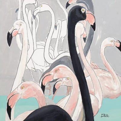 Flamazing I by Patricia Pinto metal wall art