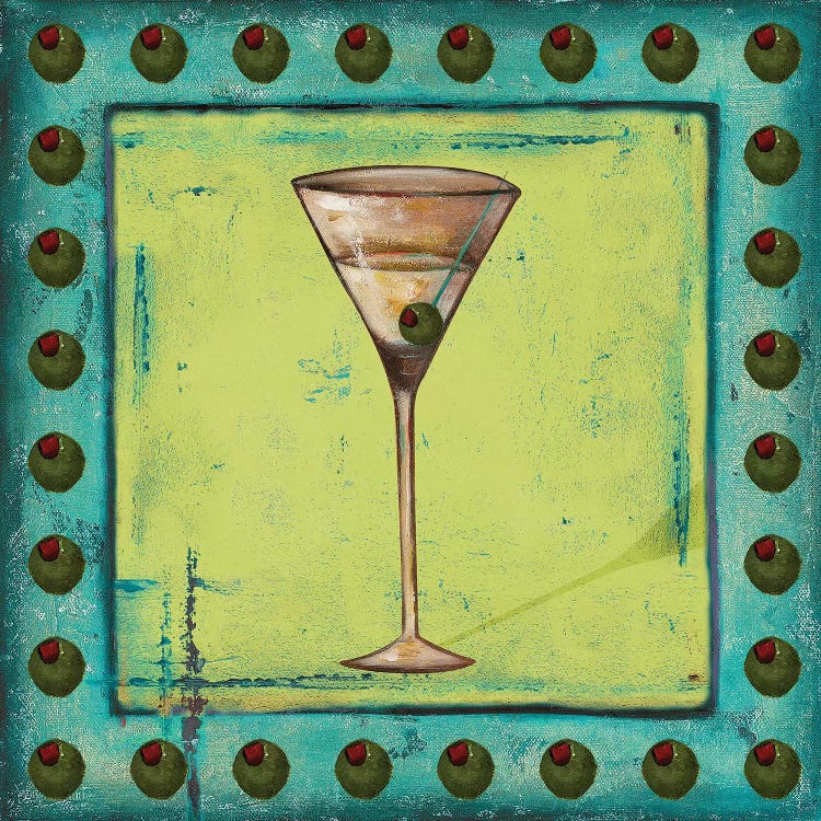 Olive Coctelito by Patricia Pinto canvas print
