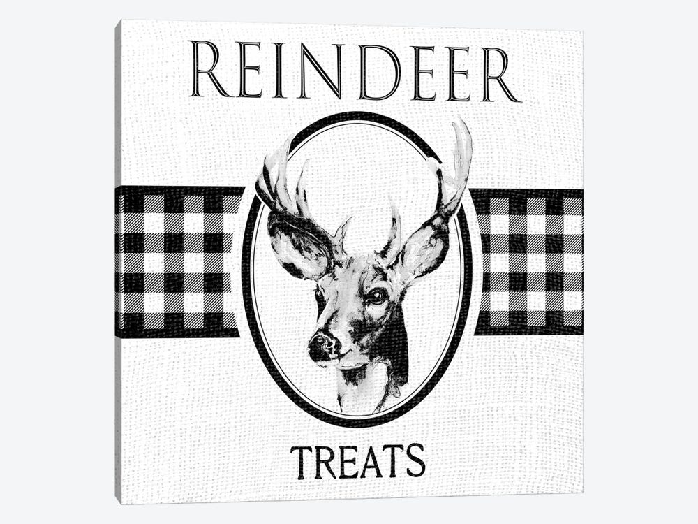 Reindeer Treats by Patricia Pinto 1-piece Canvas Artwork