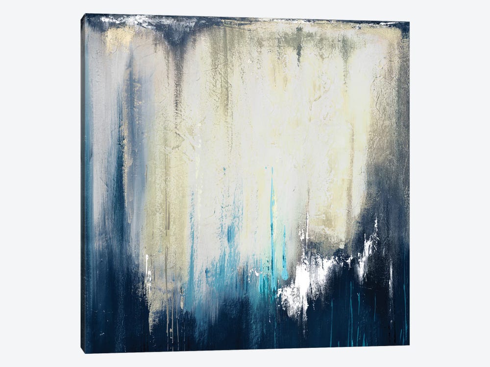 Blue Illusion II by Patricia Pinto 1-piece Canvas Wall Art