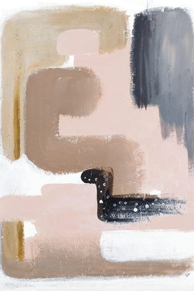 Black Bird Abstract by Patricia Pinto canvas print