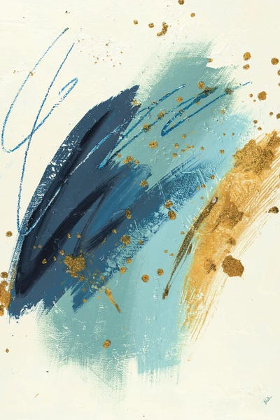 Blue December by Patricia Pinto canvas print