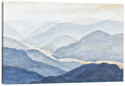 Blue Mountains Canvas Art Print - Transitional Décor