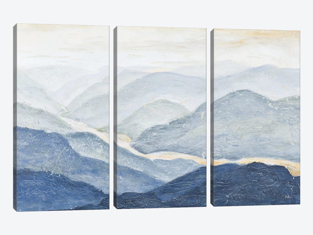 Blue Mountains by Patricia Pinto 3-piece Canvas Print
