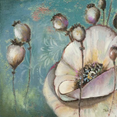Blue Poppies I by Patricia Pinto canvas print