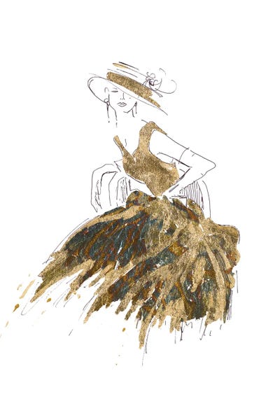 Patricia Pinto: Fashion in Gold II by Patricia Pinto
