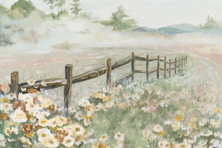 Fence with Flowers