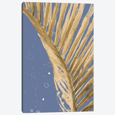 Gold Wet Palm Canvas Print #PPI653} by Patricia Pinto Canvas Art Print