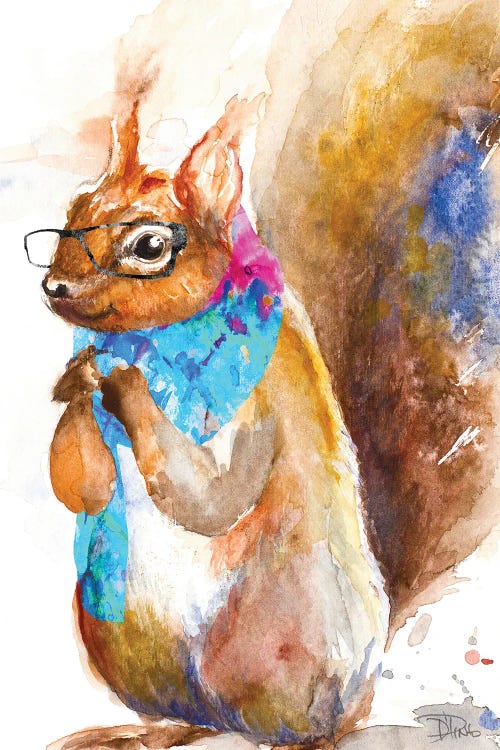 Hipster Squirrel