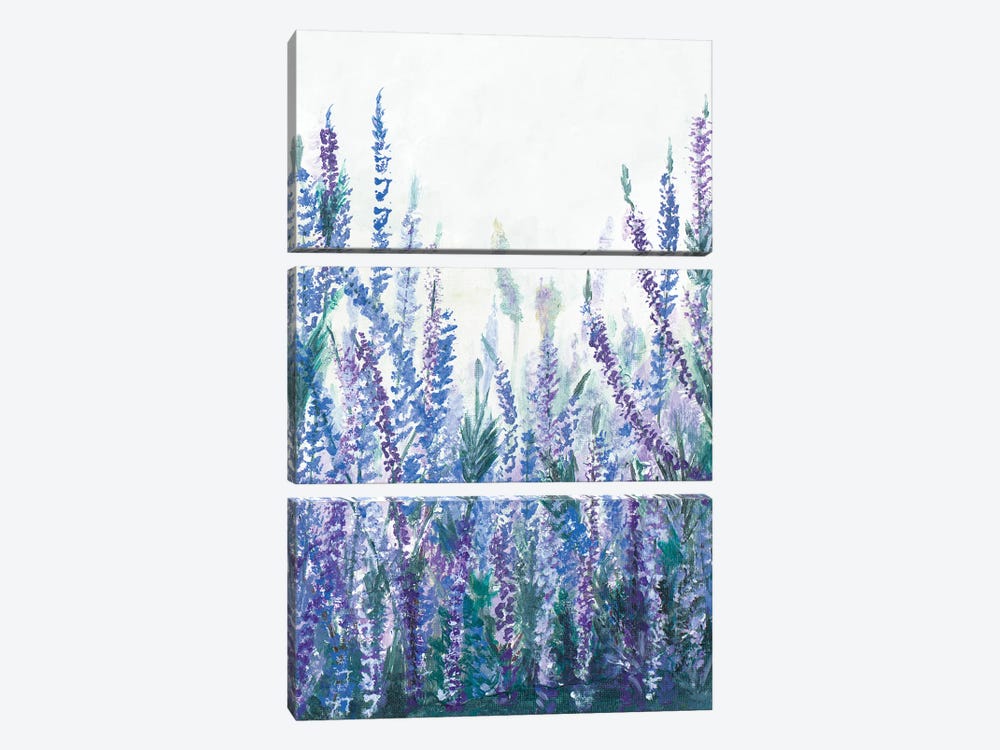 Lavender Garden II by Patricia Pinto 3-piece Canvas Art