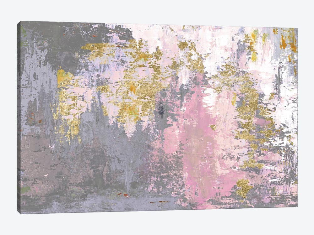 Pink Magic Abstract by Patricia Pinto 1-piece Canvas Wall Art
