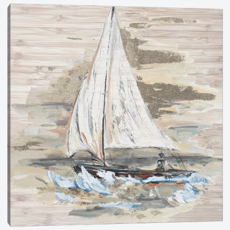 Rough Sailing I Canvas Print #PPI667} by Patricia Pinto Canvas Print