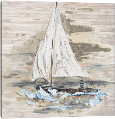 Rough Sailing I Canvas Art Print - Patricia Pinto