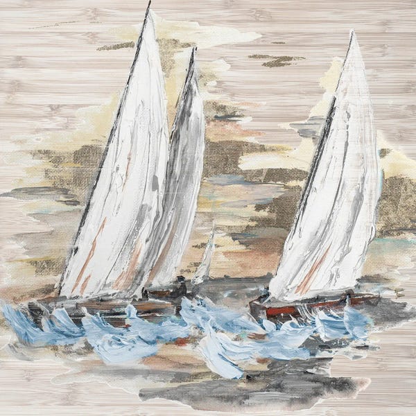 Patricia Pinto: Rough Sailing II by Patricia Pinto