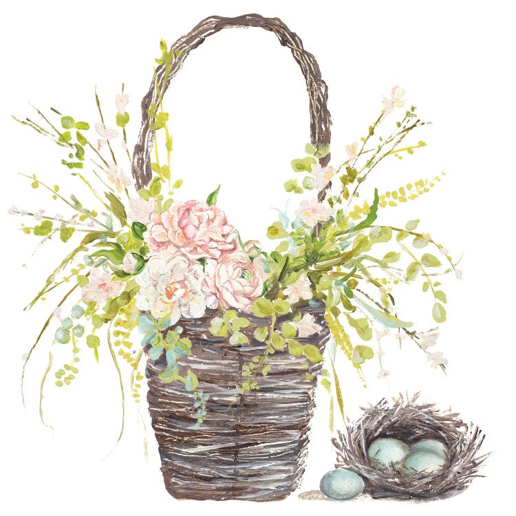 Spring Flower Basket