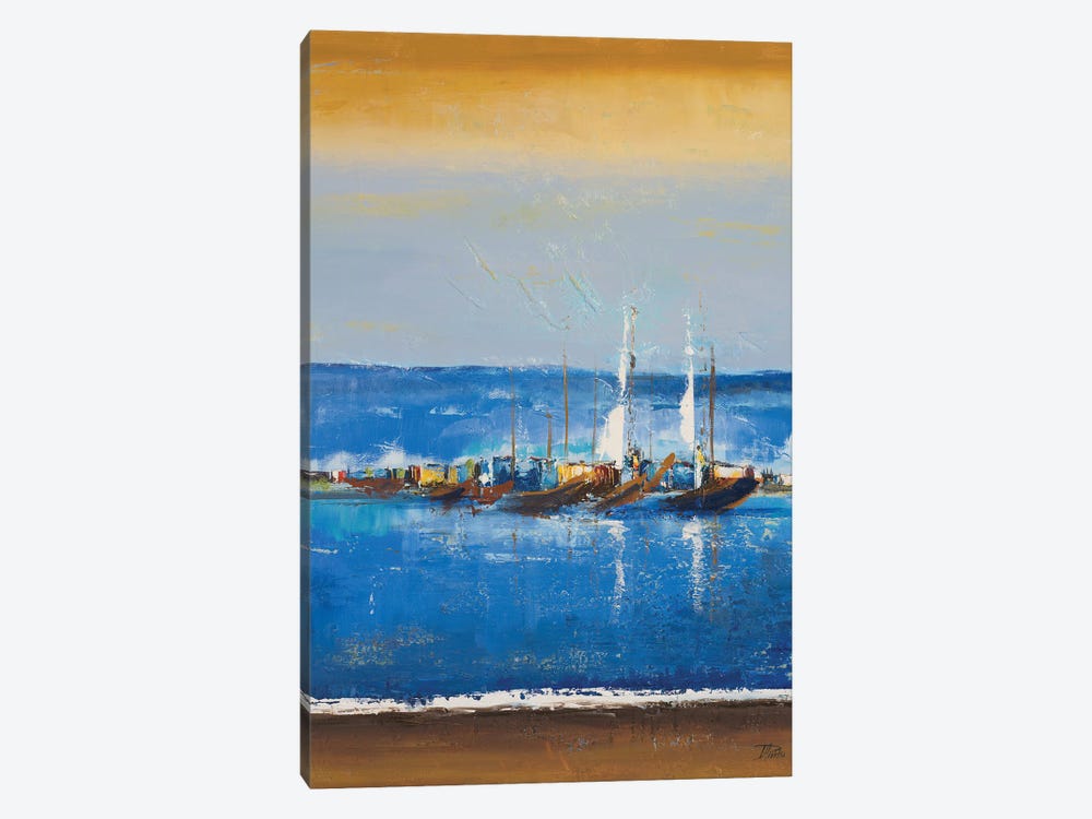 Blue Ocean I by Patricia Pinto 1-piece Canvas Art