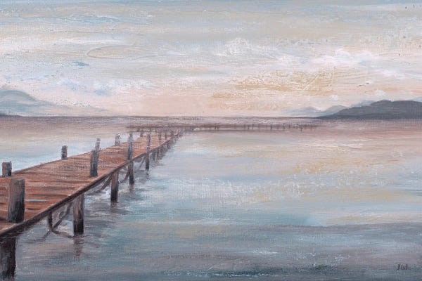Docks & Piers: Calm Placid Lake by Patricia Pinto