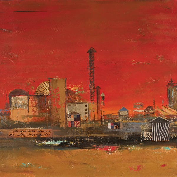 Patricia Pinto: Crazy City I by Patricia Pinto