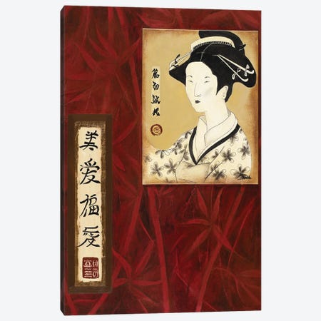 Geisha II Canvas Print #PPI696} by Patricia Pinto Canvas Art