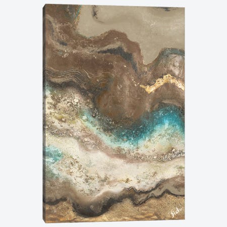 Neutral Tierra Rectangle I Canvas Print #PPI715} by Patricia Pinto Canvas Art Print
